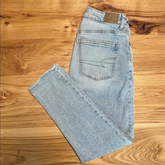 American Eagle Outfitters Pants - American Eagle Outfitters Light Denim Mom Jeans